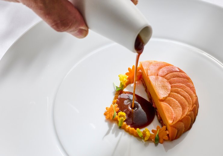 Menu gastronomique Terroir de la Villa René Lalique