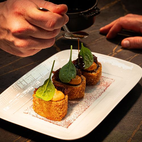 Menu gastronomique en 7 services