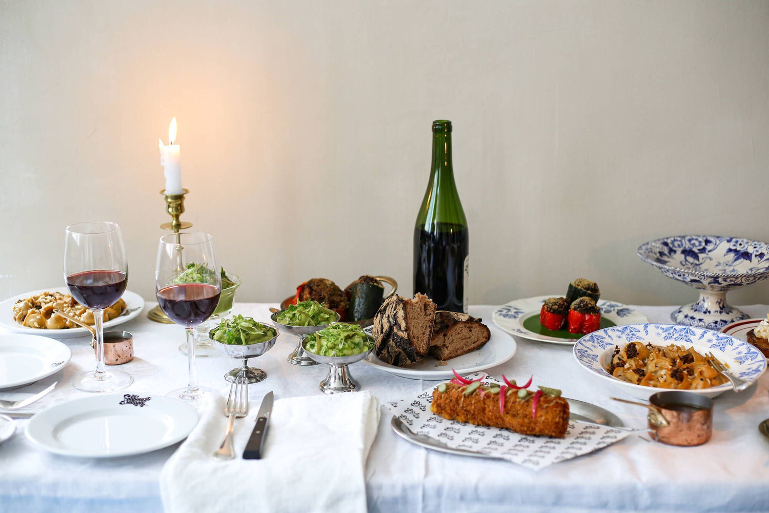 Image d'un dîner au Faubourg Daimant