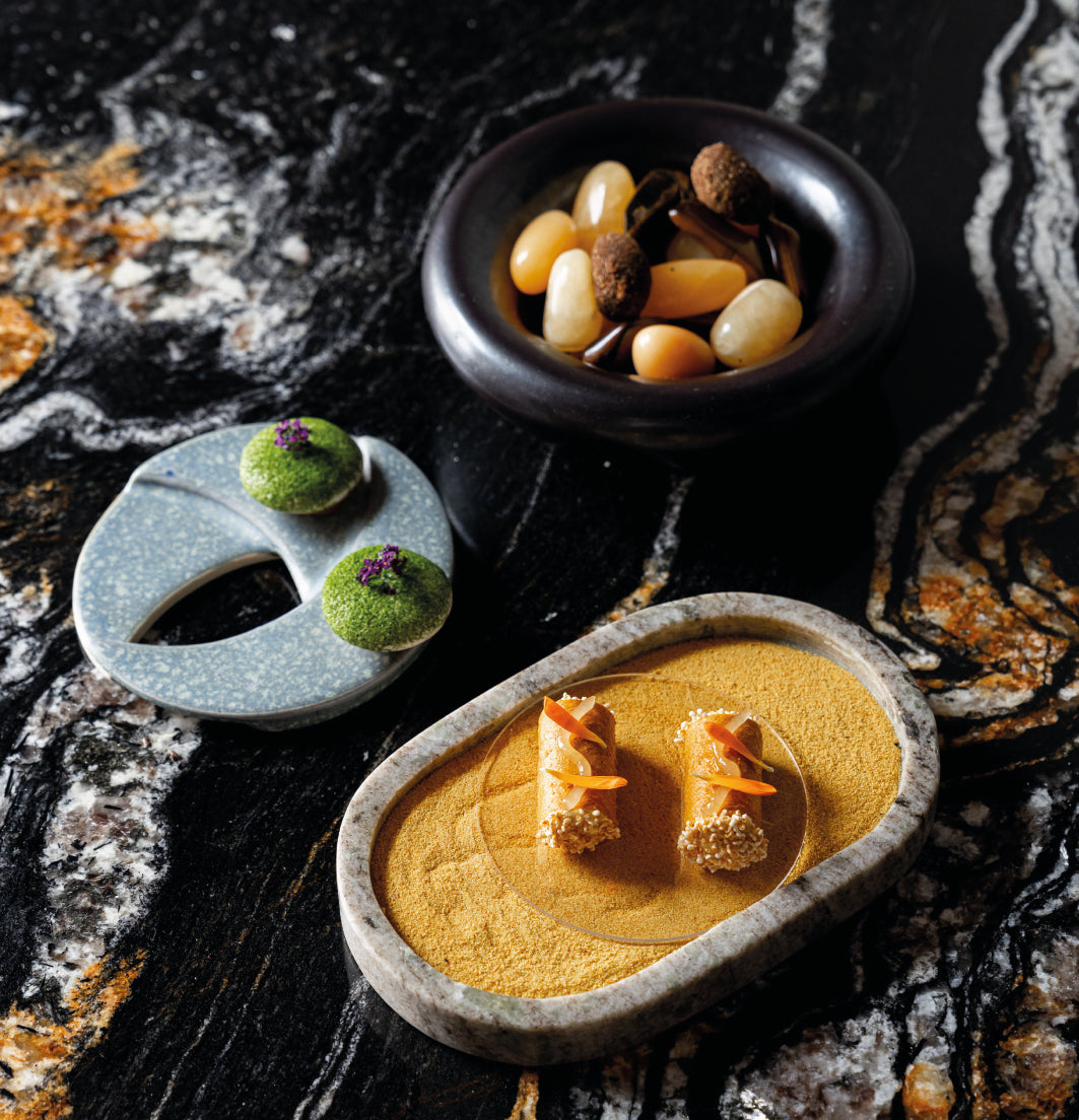 Menu Ochre en 7 temps