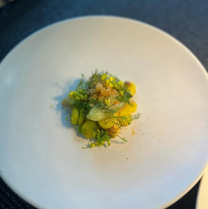 Menu découverte en 4 services