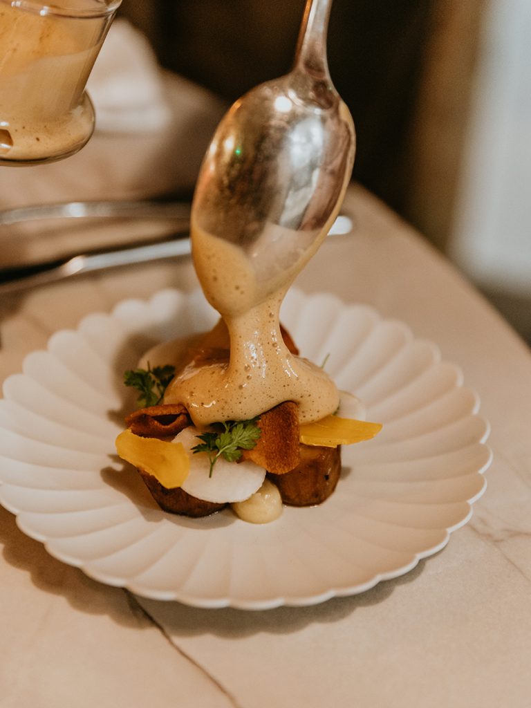 Menu déjeuner en 4 moments