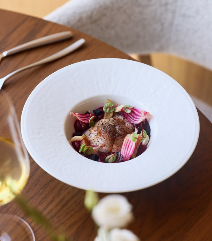 Gastronomie en 4 temps avec accords mets et vins au Vallon des Auffes