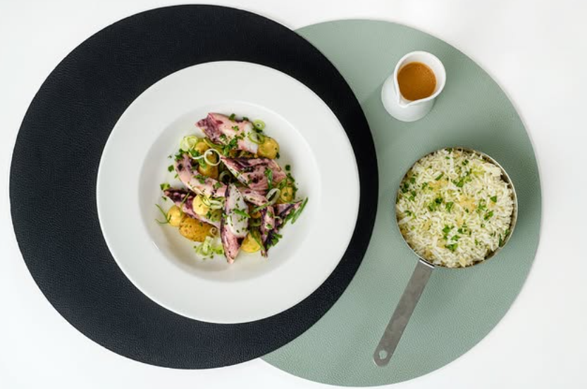 Menu en 3 temps avec vin